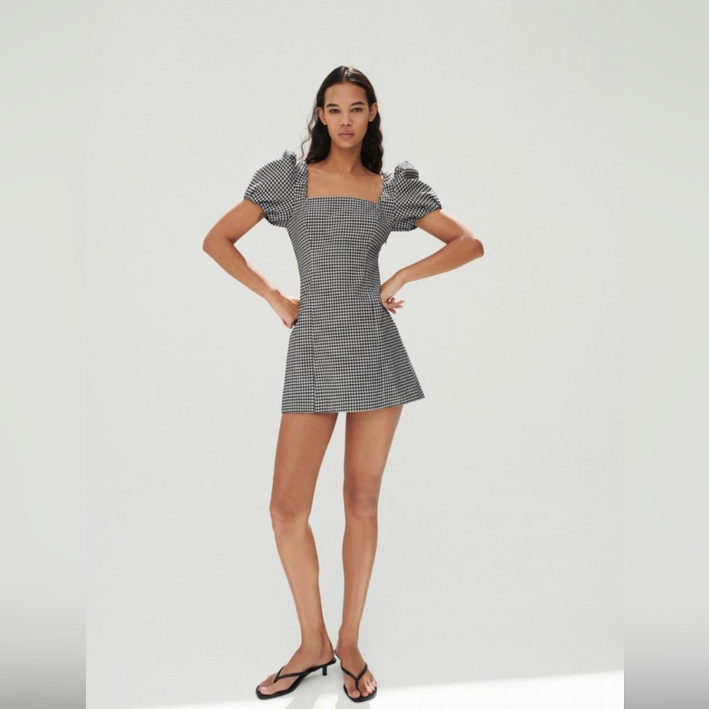 NWT Zara Gingham Dress